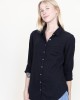 Naomi Shirt Black Gauze