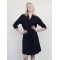 Monet Dress Black Gauze