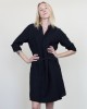 Monet Dress Black Gauze