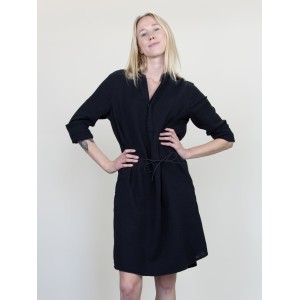 Monet Dress Black Gauze