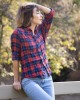 Work Shirt Barn Red Plaid Crinkle