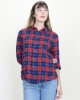 Work Shirt Barn Red Plaid Crinkle