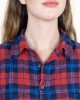 Work Shirt Barn Red Plaid Crinkle