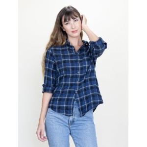 Work Shirt Anchor Plaid Crinkle