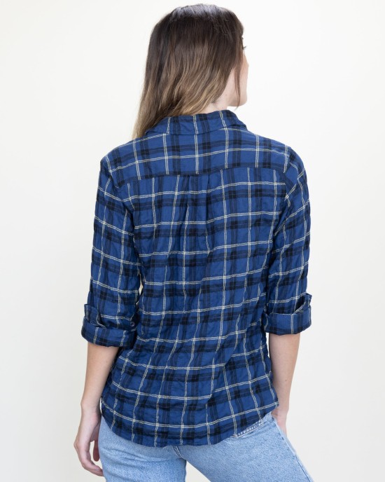 Work Shirt Anchor Plaid Crinkle