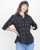 Work Shirt Chestnut Plaid Crinkle