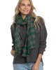 Scarf in Scottish Plaid Crinkle