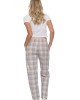 The Pajama Pant Lavender Plaid Cotton