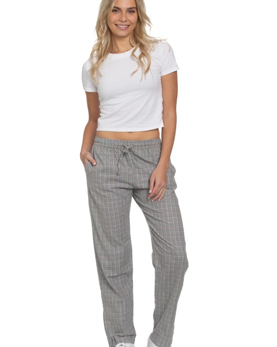 The Pajama Pant Harbor Plaid Cotton