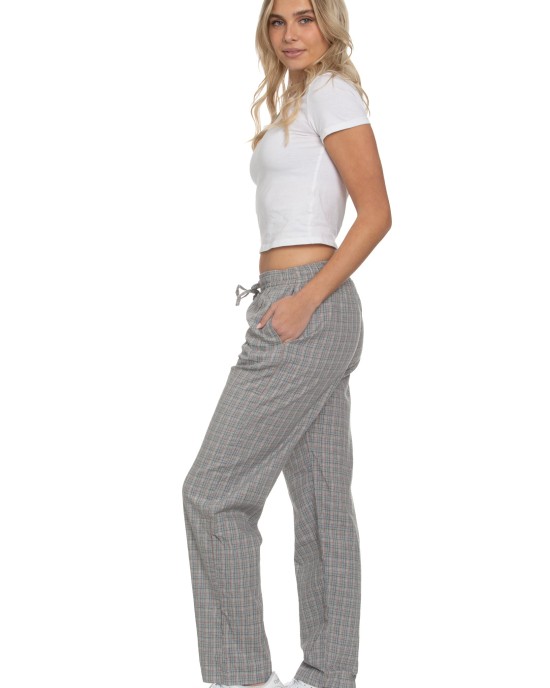 The Pajama Pant Harbor Plaid Cotton