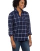 Naomi Shirt Royal Plaid Flannel