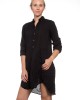 Picasso Dress Black Crinkle