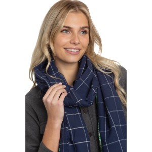 The Alex Lehr Scarf in Downtown Plaid Flannel