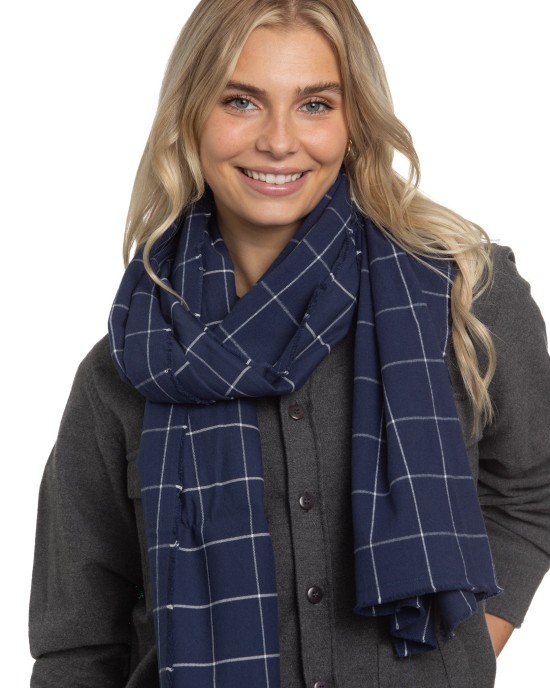 The Alex Lehr Scarf in Downtown Plaid Flannel