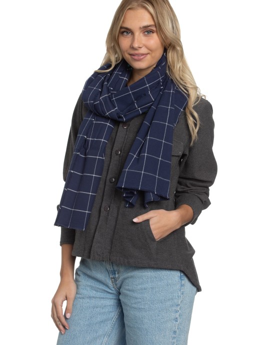 The Alex Lehr Scarf in Downtown Plaid Flannel