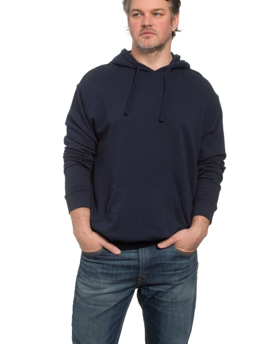 French Terry Hoodie Navy