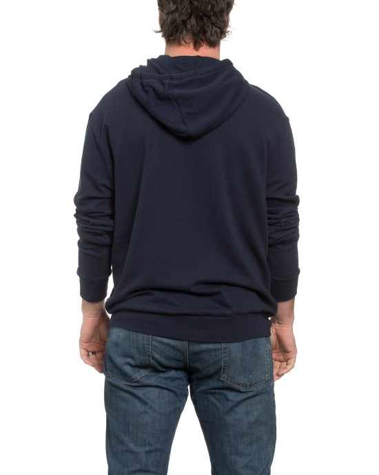 French Terry Hoodie Navy