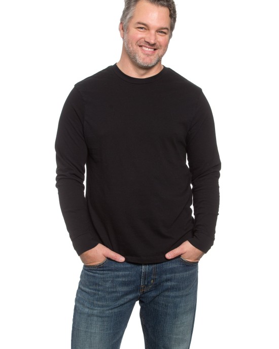 Men's Long Sleeve Tee Black