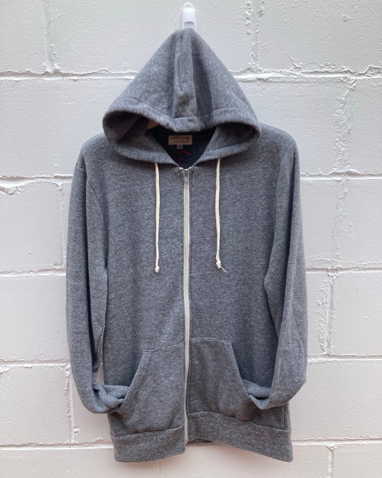 Men's Zip Hoodie Grey