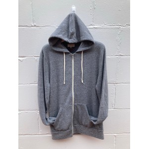 Men's Zip Hoodie Grey