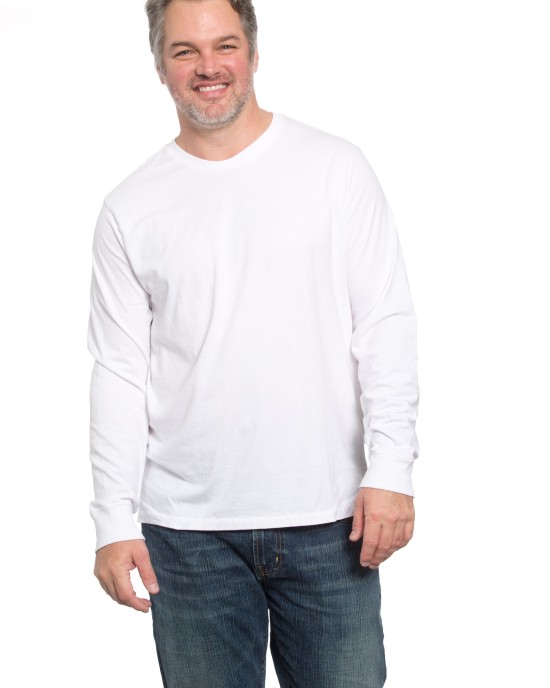 Men's Long Sleeve Tee White