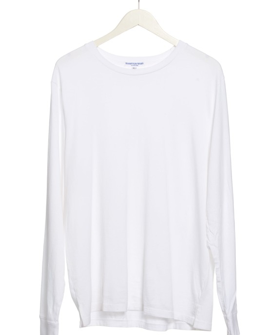 Men's Long Sleeve Tee White