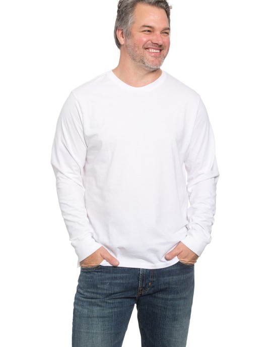 Men's Long Sleeve Tee White