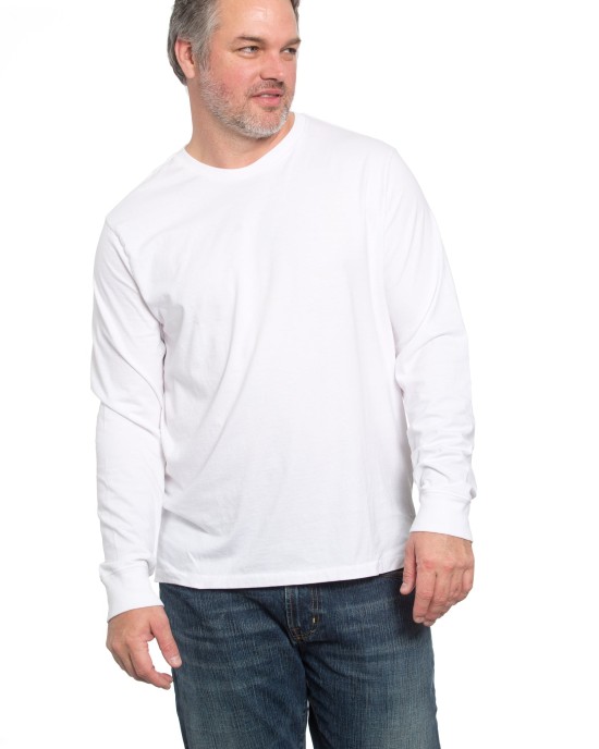 Men's Long Sleeve Tee White