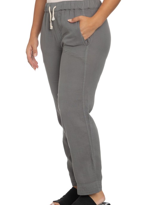 Hampton Pant in Steel