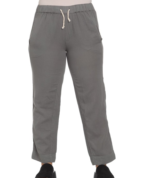 Hampton Pant in Steel