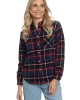 Reversible Flannel Shirt in Azure