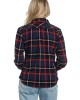 Reversible Flannel Shirt in Azure