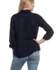 Hampton Pullover in Navy Crinkle