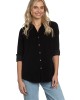 Summerland Shirt in Black Cord