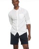 Men's Gauze White Shirt