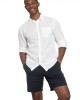 Men's Gauze White Shirt