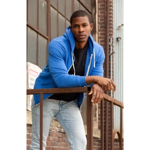 Men's Blue Zip Hoodie Royal