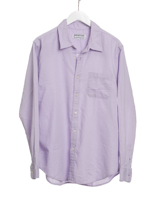 Men's Gauze Lavender Shirt