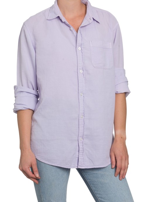 Men's Gauze Lavender Shirt