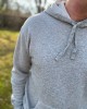 Classic Pullover Hoodie in Gray