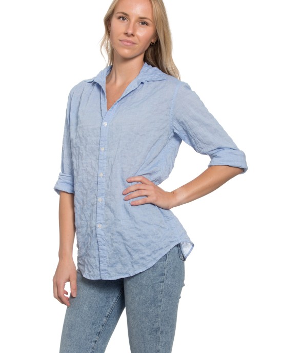 Summerland Shirt Crinkle Ocean