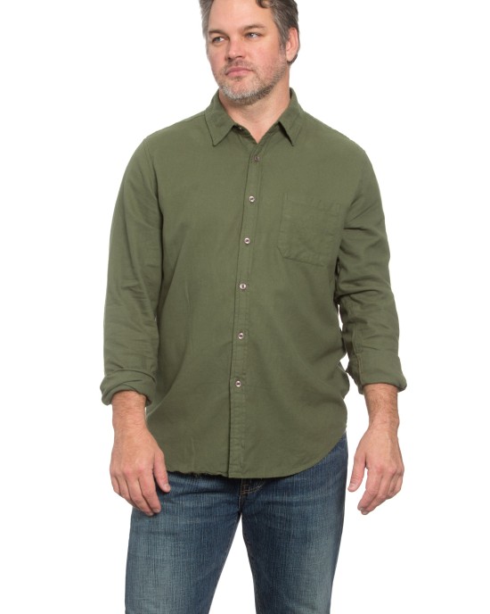 Men's Army Flannel Shirt