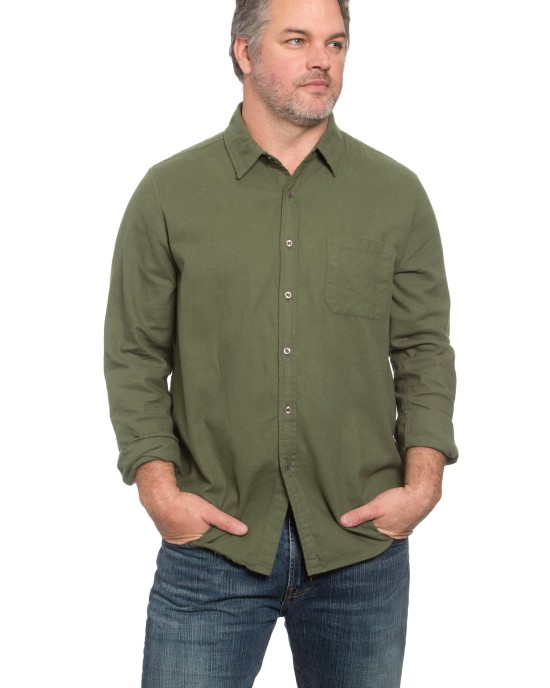 Men's Army Flannel Shirt