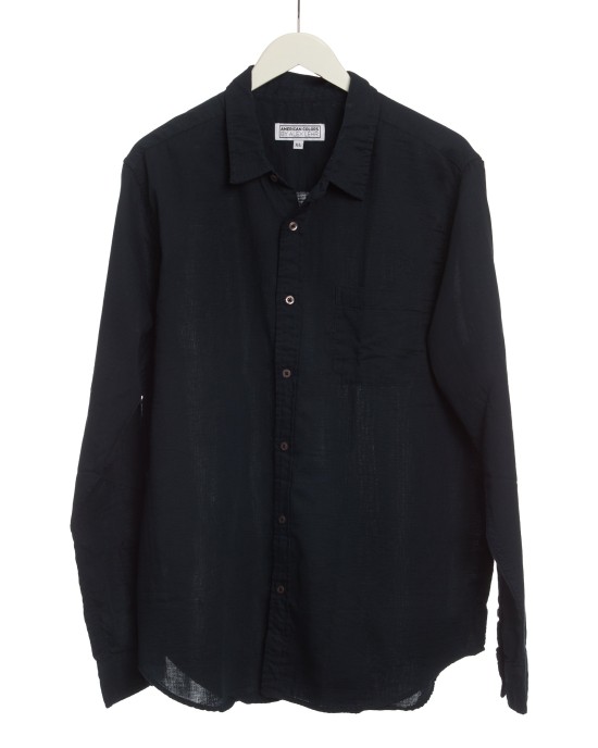 Men's Gauze Navy Shirt