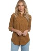 Western Shirt Camel Cord