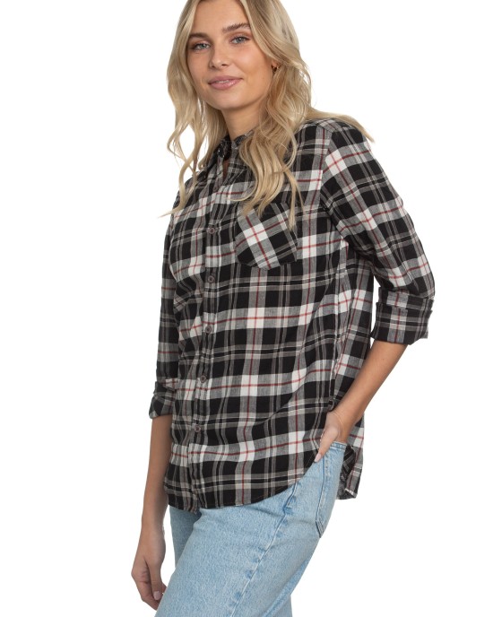 Naomi Shirt in Yukon Plaid