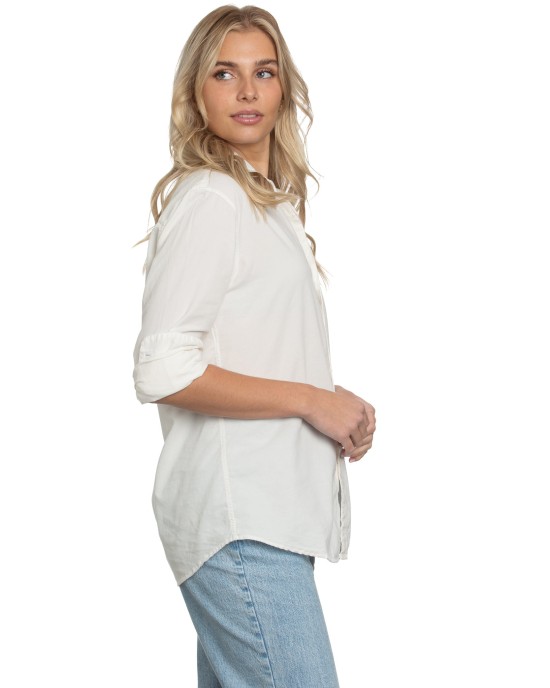 Summerland Cord Shirt in White