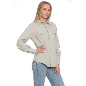 Western Shirt Gray Cord