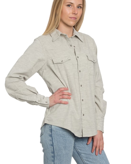 Western Shirt Gray Cord