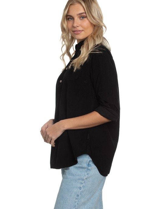 Matisse Top Black Cord